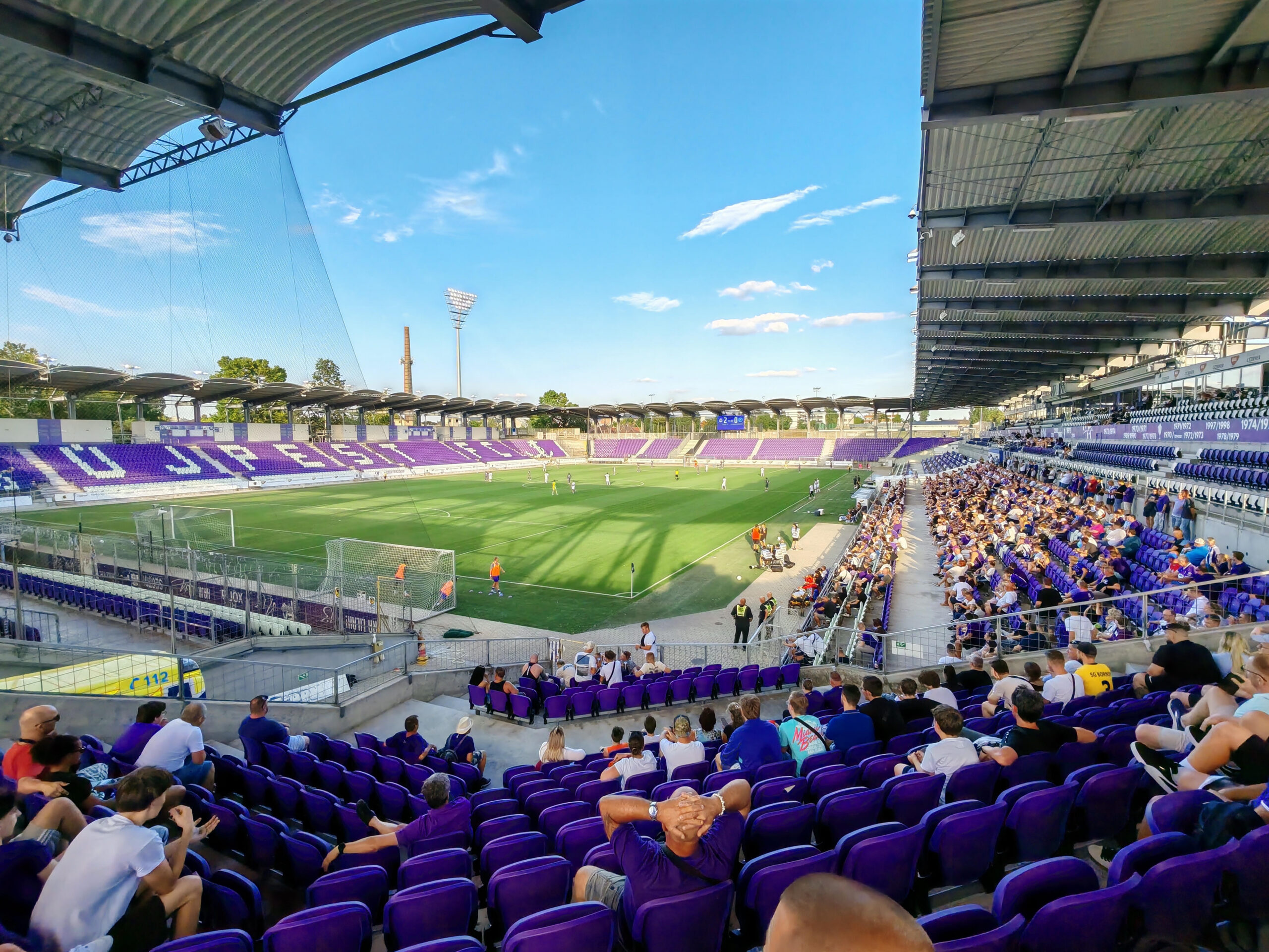 Cseh ultrák, újpesti fölény és komoly ígéretek: ezt láttam a Szusza Ferenc Stadionban